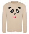 Sweatshirt BOW PANDA BOY sand фото