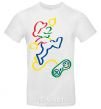 Men's T-Shirt MARIO White фото