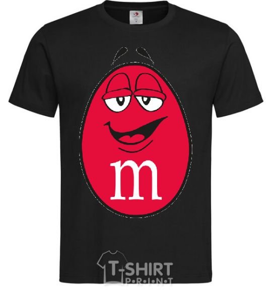 Men's T-Shirt M&M'S BOY black фото