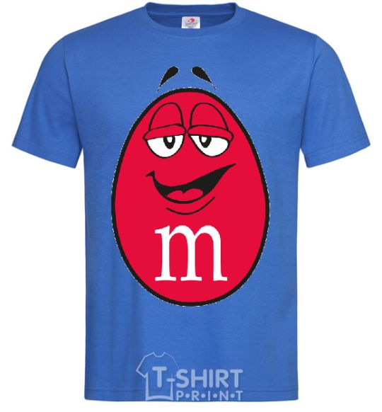 Мужская футболка M&M'S BOY Ярко-синий фото