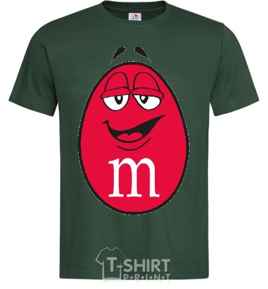 Men's T-Shirt M&M'S BOY bottle-green фото