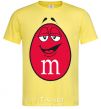 Men's T-Shirt M&M'S BOY cornsilk фото
