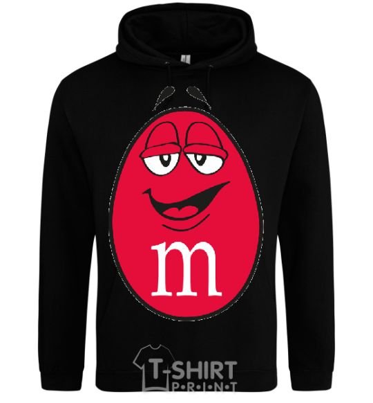 Men`s hoodie M&M'S BOY black фото
