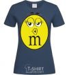 Женская футболка M&M'S GIRL Темно-синий фото
