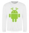 Sweatshirt New Year's Eve Android White фото