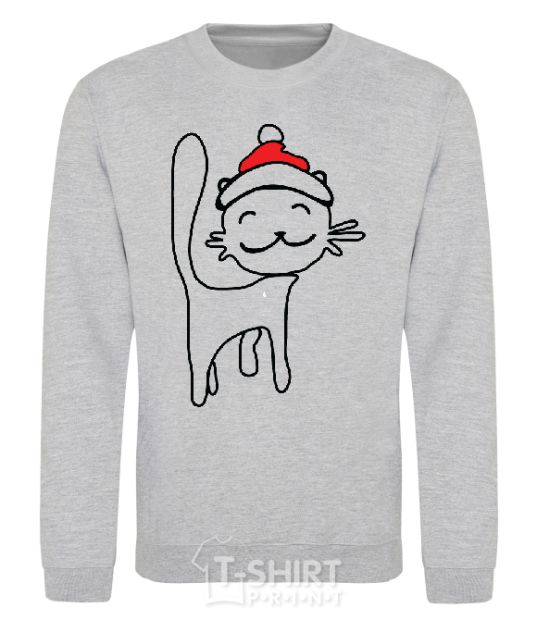 Sweatshirt NY Cat sport-grey фото