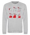 Sweatshirt DRUNKEN SANTA CLAUS sport-grey фото