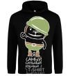 Men`s hoodie I AM THE STRONGEST AND THE MOST BEAUTIFUL! black фото