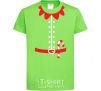 Kids T-shirt ELF'S COSTUME orchid-green фото