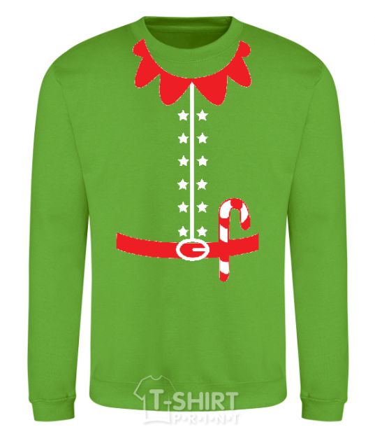 Sweatshirt ELF'S COSTUME orchid-green фото