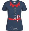 Women's T-shirt ELF'S COSTUME navy-blue фото