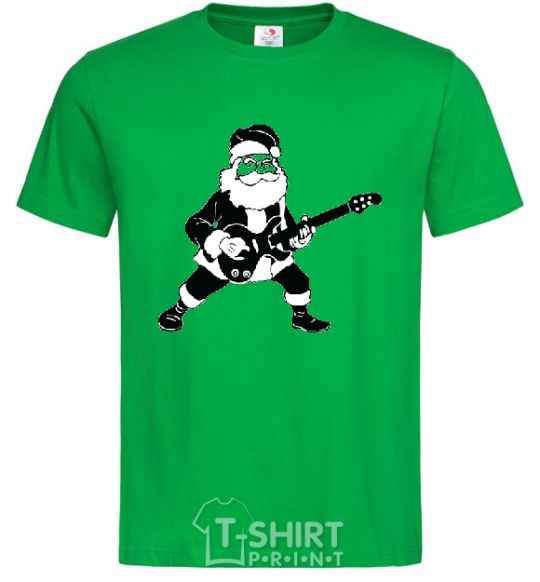 Men's T-Shirt SANTA ROCK kelly-green фото