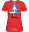 Women's T-shirt Snow Maiden red фото