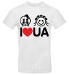 Мужская футболка I love UA Белый фото