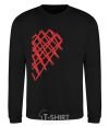 Sweatshirt HEART black фото