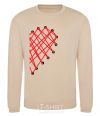 Sweatshirt HEART sand фото