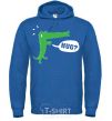 Men`s hoodie LOVE CROCODILES Boy royal фото