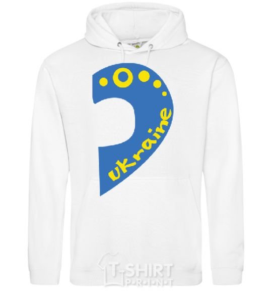 Men`s hoodie ...Ukraine White фото