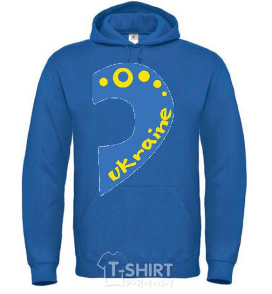 Men`s hoodie ...Ukraine royal фото