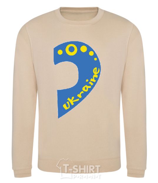 Sweatshirt ...Ukraine sand фото