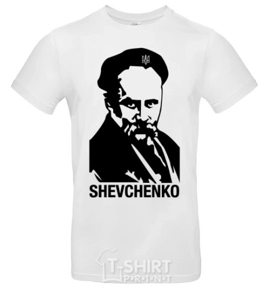 Men's T-Shirt Shevchenko White фото