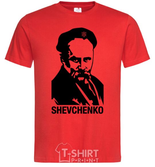 Men's T-Shirt Shevchenko red фото