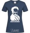 Women's T-shirt Shevchenko navy-blue фото