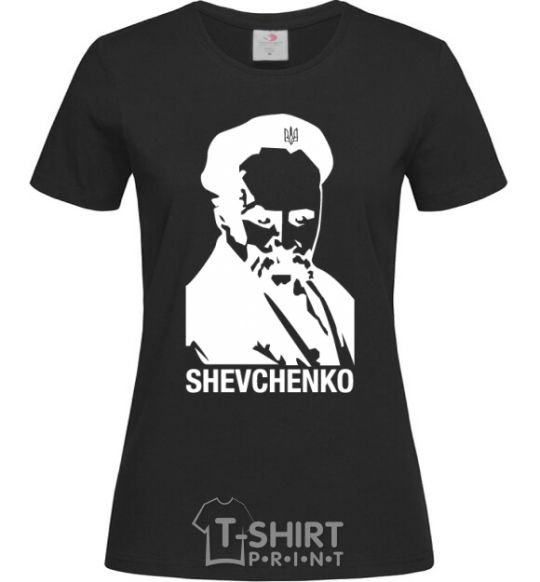 Women's T-shirt Shevchenko black фото