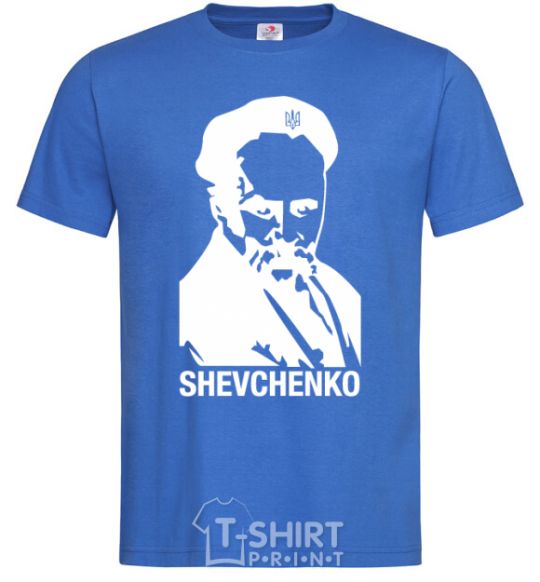 Men's T-Shirt Shevchenko royal-blue фото