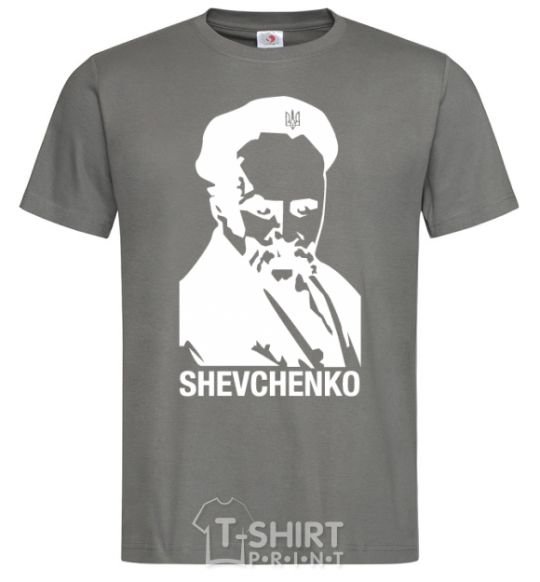 Men's T-Shirt Shevchenko dark-grey фото