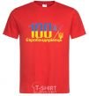 Men's T-Shirt 100% Eurobander red фото