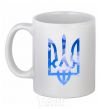 Ceramic mug The coat of arms is the sky White фото