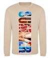 Sweatshirt SUMMER Exclusive sand фото