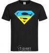 Men's T-Shirt UKRAINIAN SUPERMAN black фото