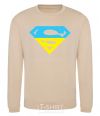 Sweatshirt UKRAINIAN SUPERMAN sand фото