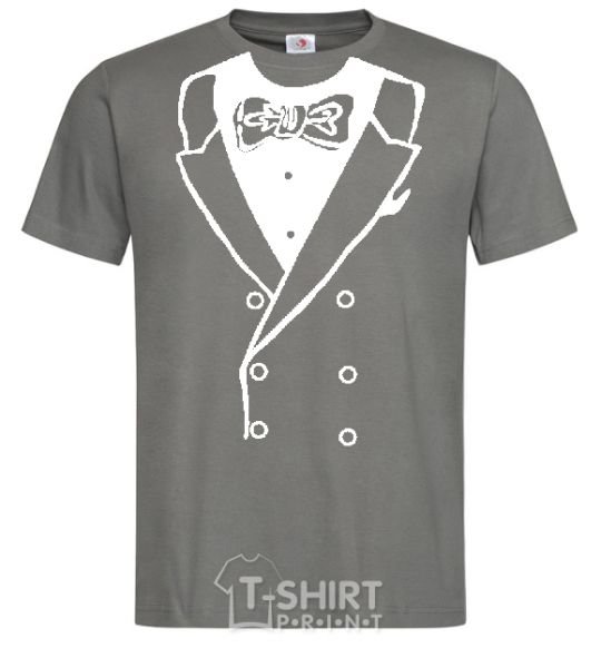 Men's T-Shirt GROOM dark-grey фото