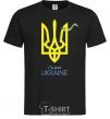 Men's T-Shirt I'm from Ukraine - an emblem black фото