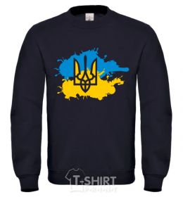 Sweatshirt Emblem and Flag - colors black фото