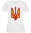 Women's T-shirt Super Ukrainian White фото
