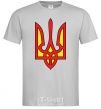 Men's T-Shirt Super Ukrainian grey фото