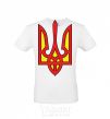 Men's T-Shirt Super Ukrainian White фото