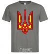 Men's T-Shirt Super Ukrainian dark-grey фото