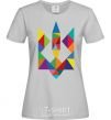 Women's T-shirt Гcoat of arms - mosaic grey фото