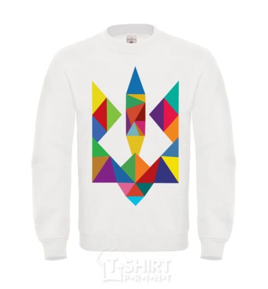 Sweatshirt Гcoat of arms - mosaic White фото