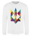 Sweatshirt Гcoat of arms - mosaic White фото