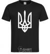 Men's T-Shirt White coat of arms black фото