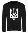 Sweatshirt White coat of arms black фото