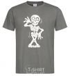 Men's T-Shirt Skeleton dark-grey фото