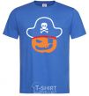 Men's T-Shirt PUMPKIN PIRATE royal-blue фото