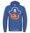 Men`s hoodie PUMPKIN PIRATE royal фото